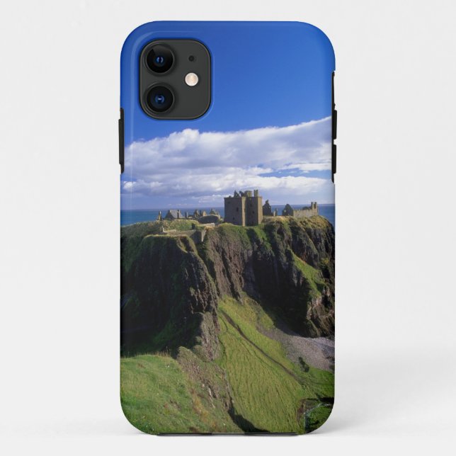 Funda De Case-Mate Para iPhone Escocia, Aberdeen. Castillo Dunnotar. (Reverso)
