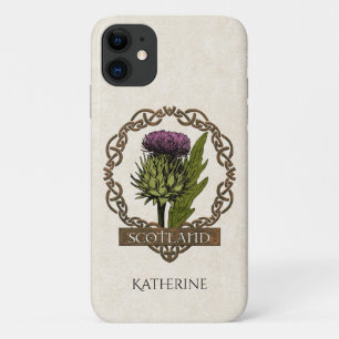 Funda Para iPhone 11 Escocia Nombre de nudos celtas silvestres