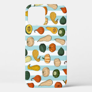 Funda Para iPhone 12 Escombros dibujados a mano, fondo a rayas sin cost