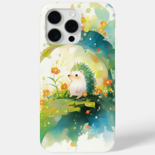 Funda Para iPhone 15 Pro Max Escondite de Hoja de Erizo