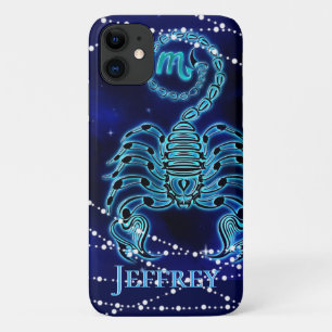 Funda Para iPhone 11 Escorpio en azul oscuro II