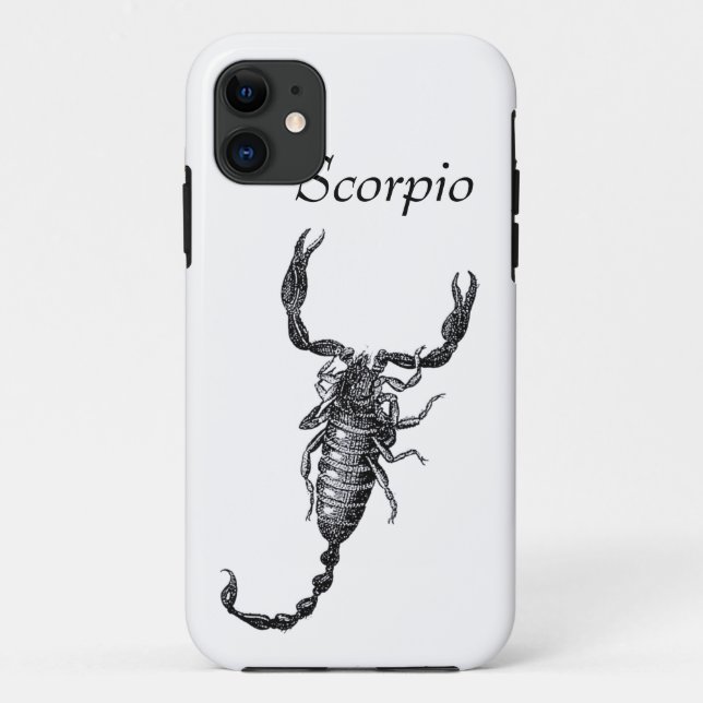 Funda De Case-Mate Para iPhone Escorpión (Reverso)