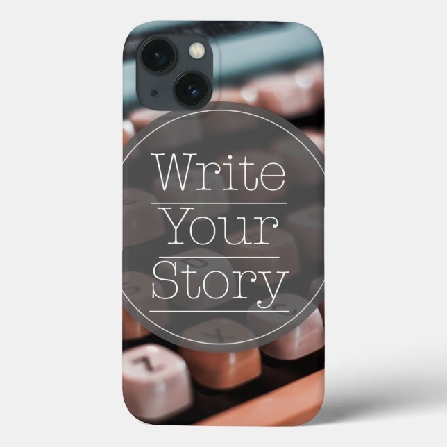 Funda De Case-Mate Para iPhone Escribir tu historia (Reverso)