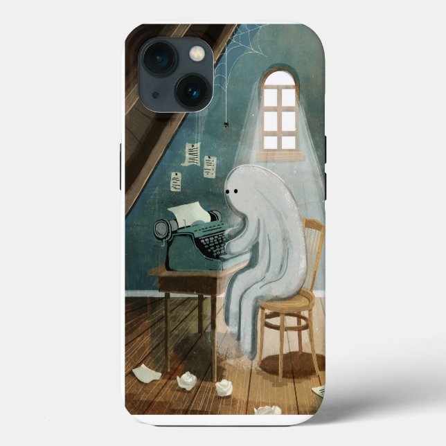 Funda De Case-Mate Para iPhone Escritor fantasma (Reverso )