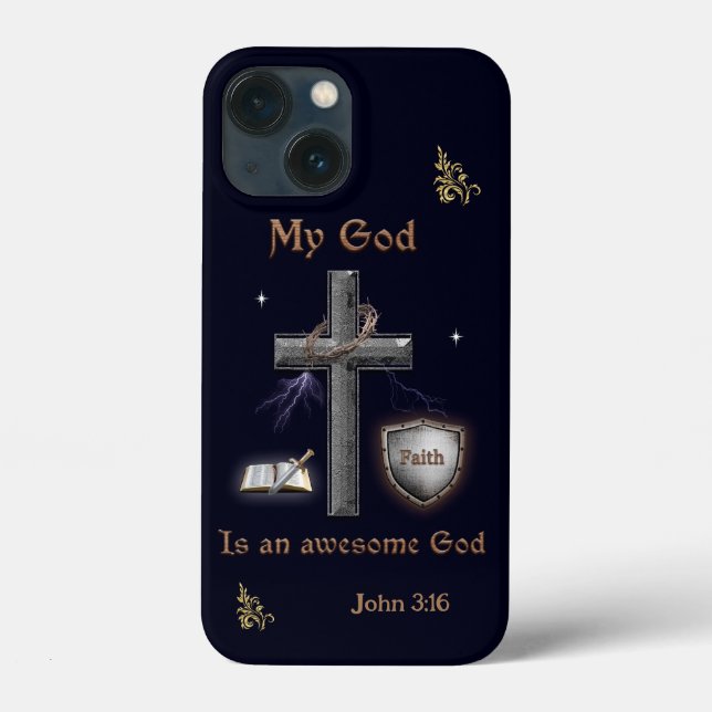 Funda De Case-Mate Para iPhone Escritura Bíblica (Reverso )