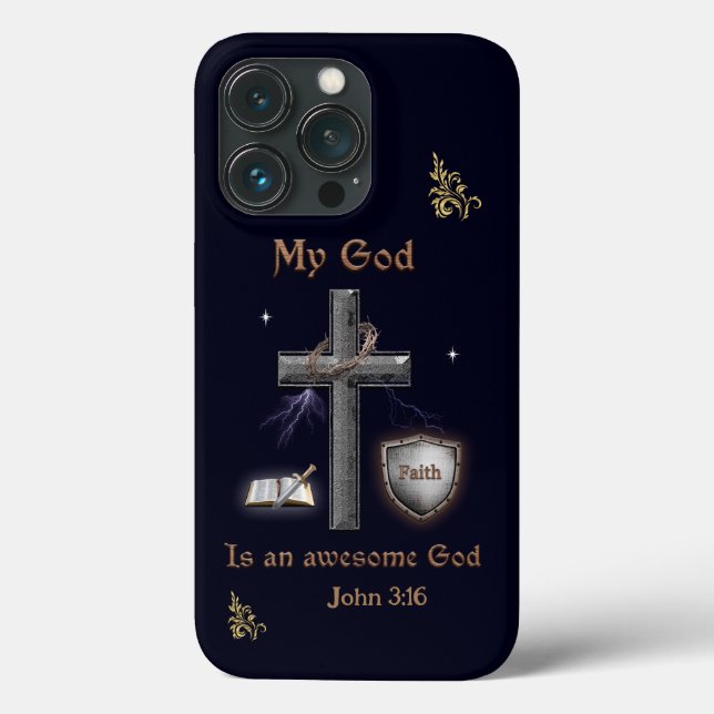 Funda De Case-Mate Para iPhone Escritura Bíblica (Reverso )