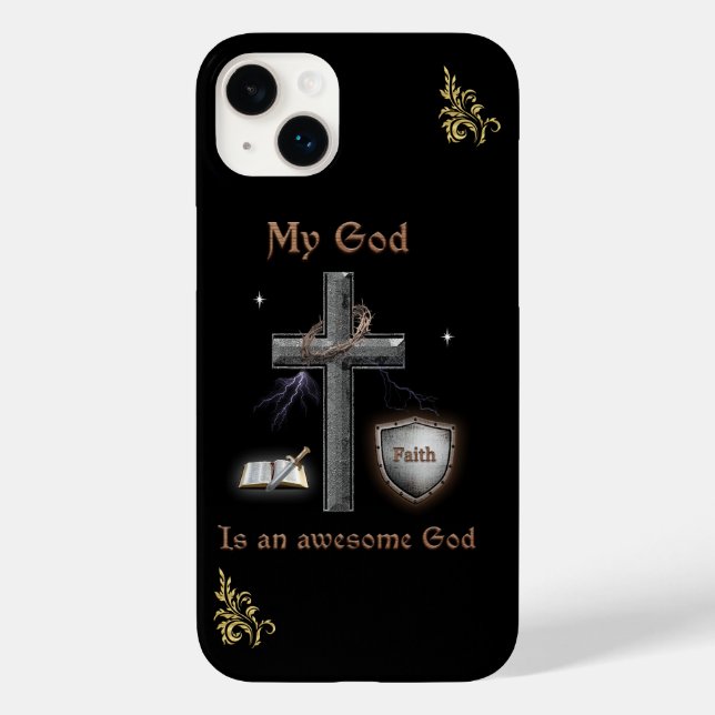 Funda De Case-Mate Para iPhone Escritura Bíblica (Reverso )