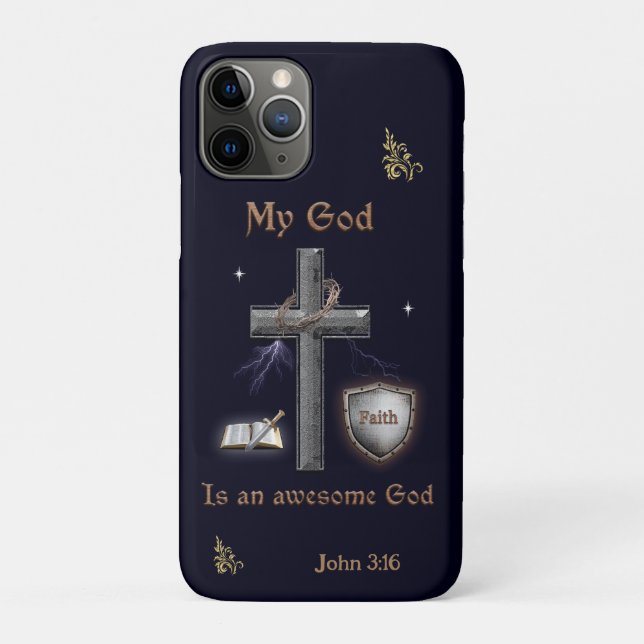Funda De Case-Mate Para iPhone Escritura Bíblica (Reverso)