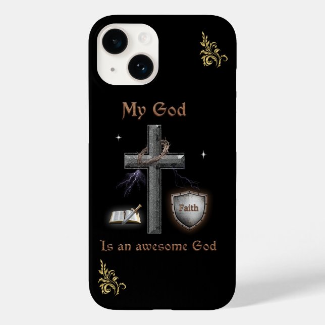 Funda De Case-Mate Para iPhone Escritura Bíblica (Reverso )