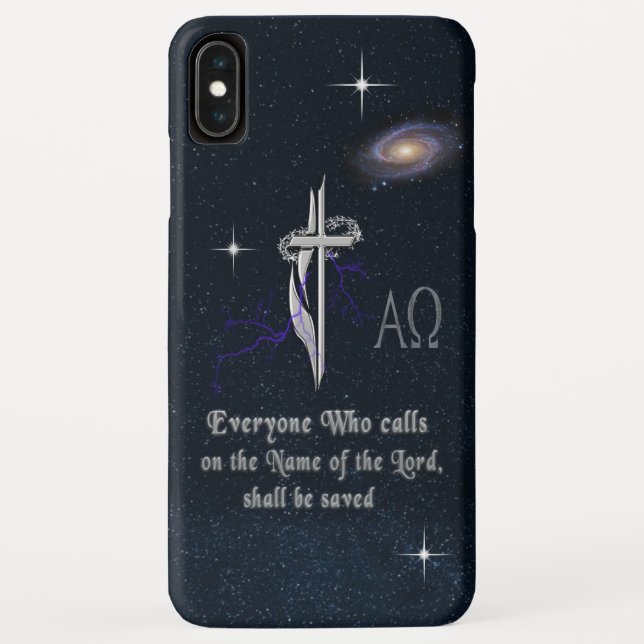 Funda De Case-Mate Para iPhone Escritura cristiana (Reverso)