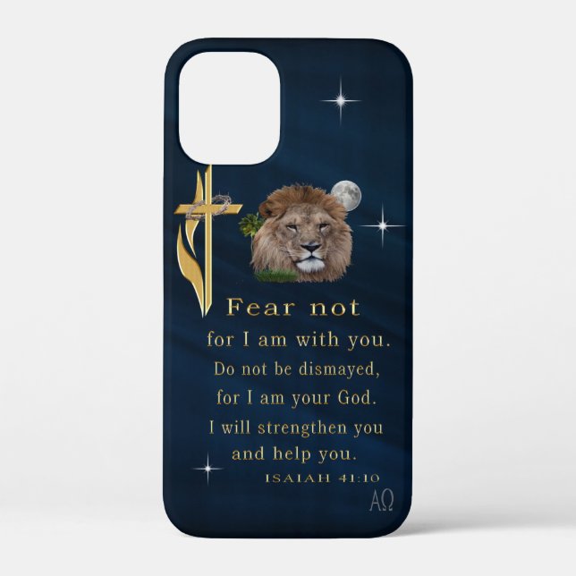 Funda De Case-Mate Para iPhone Escritura cristiana   (Reverso )