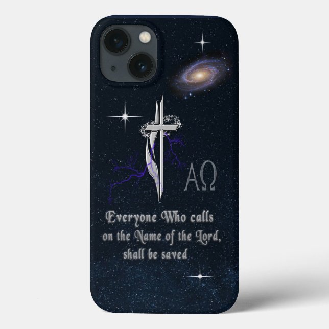 Funda De Case-Mate Para iPhone Escritura cristiana (Reverso)