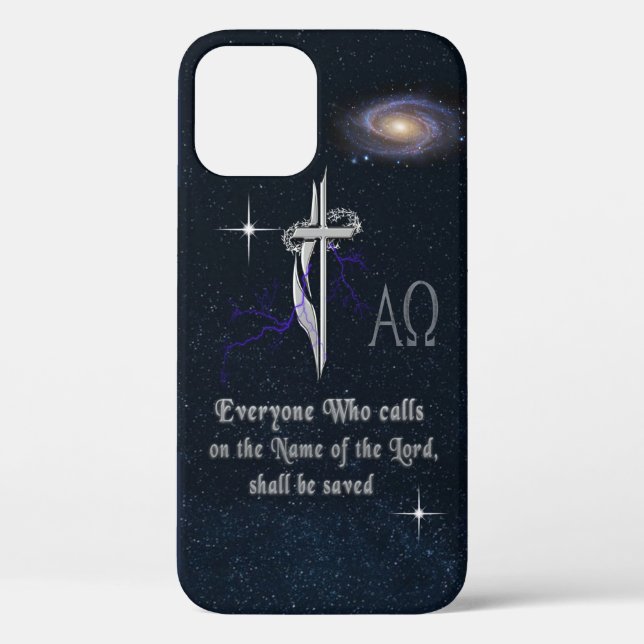 Funda De Case-Mate Para iPhone Escritura cristiana (Reverso )