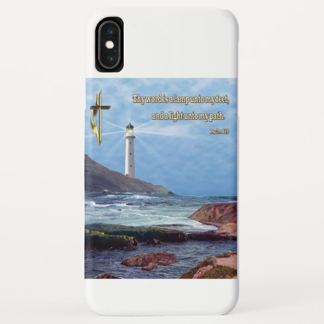 Funda De Case-Mate Para iPhone Escritura cristiana (Reverso)