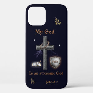 Funda Para iPhone 12 Escritura de la Biblia