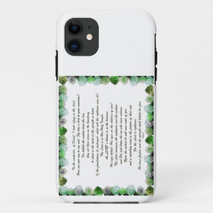 Funda Para iPhone 11 Escritura, Salmo 11, Verso de la Biblia,
