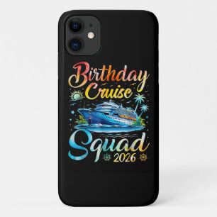 Funda Para iPhone 11 Escuadrón de crucero de cumpleaños 2026