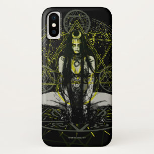 Funda Para iPhone X Escuadrón suicida   Círculos mágicos de encantamie
