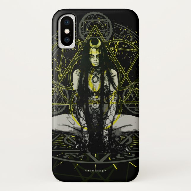 Funda De Case-Mate Para iPhone Escuadrón suicida | Círculos mágicos de encantamie (Reverso)