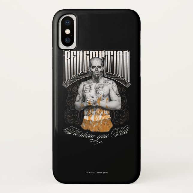 Funda De Case-Mate Para iPhone Escuadrón suicida | El Diablo "Tatuaje de la reden (Reverso)