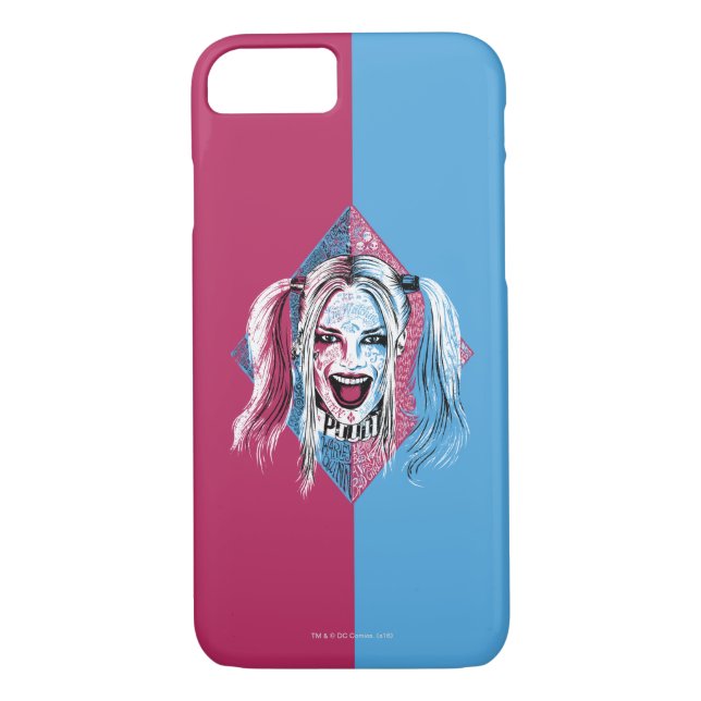 Funda De Case-Mate Para iPhone Escuadrón suicida | Harley Laugh (Reverso)