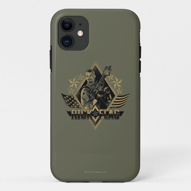 Funda De Case-Mate Para iPhone Escuadrón suicida | Marca Rick (Reverso)