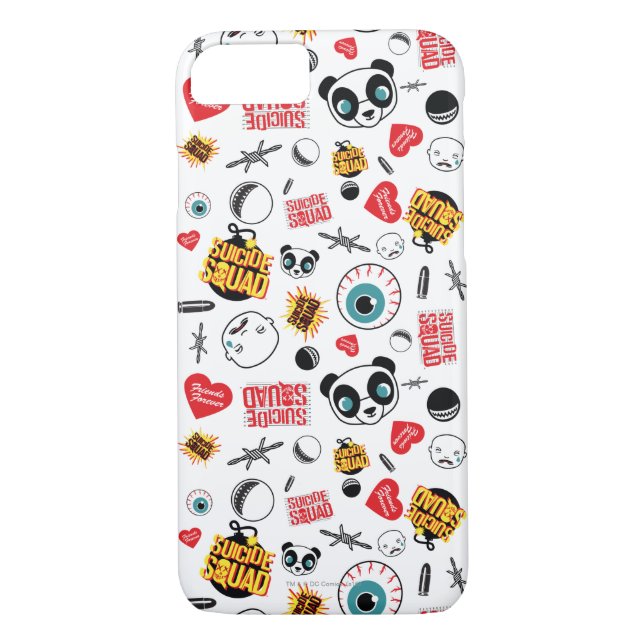 Funda De Case-Mate Para iPhone Escuadrón suicida | Patrón de amigos para siempre (Reverso)