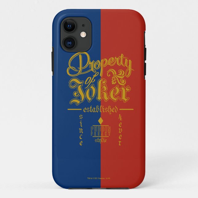 Funda De Case-Mate Para iPhone Escuadrón suicida | Puddin Freaky (Reverso)