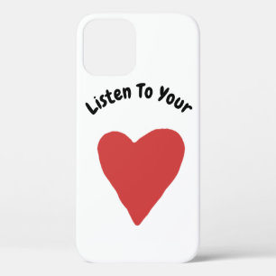 Funda Para iPhone 12 Pro Escuche Su Corazón