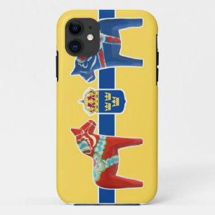 Funda Para iPhone 11 Escudo de armas de Suecia Dala