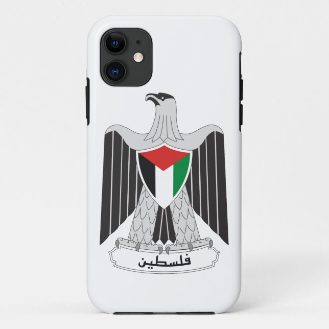 Funda De Case-Mate Para iPhone escudo de armas palestino (Reverso)