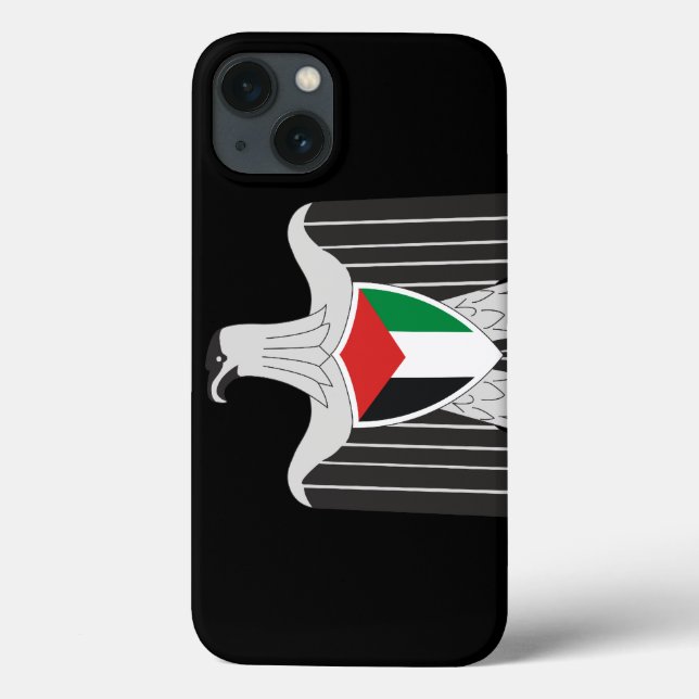 Funda De Case-Mate Para iPhone escudo de armas palestino (Reverso)