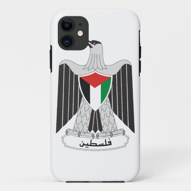 Funda De Case-Mate Para iPhone escudo de armas palestino (Reverso)