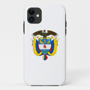 Funda Para iPhone 11 escudo de armas símbolo emblema bandera de Colombi