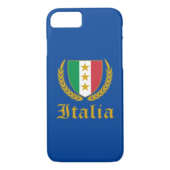 Funda De Case-Mate Para iPhone Escudo de Italia (Reverso)
