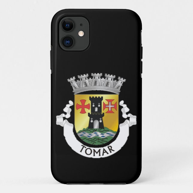 Funda De Case-Mate Para iPhone Escudo de Tomar, PORTUGAL (Reverso)