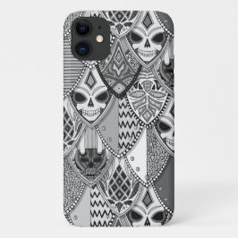 Funda Para iPhone 11 escudos góticos bw