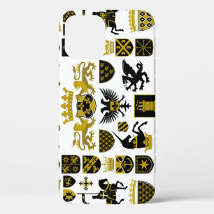 Funda Para iPhone 12 Escudos herálicos, diseños simbólicos.