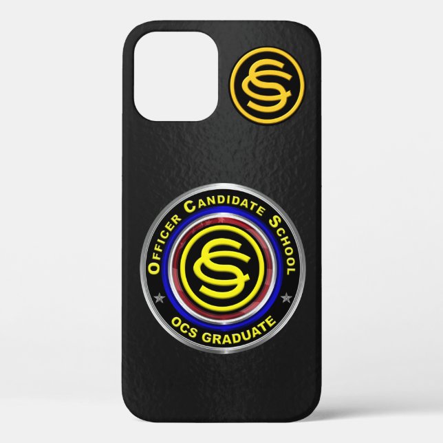 Funda De Case-Mate Para iPhone Escuela de candidatos de oficiales de ejército per (Reverso )