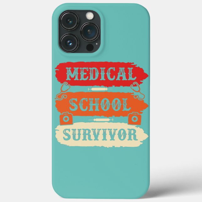 Funda De Case-Mate Para iPhone Escuela de Medicina Médica Educación Med Estudiant (Reverso )