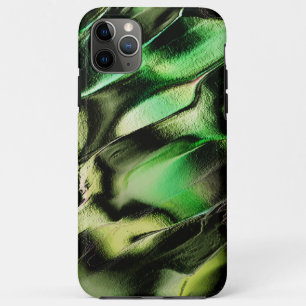 Funda Para iPhone 11 Pro Max Esculpido de metalizado opaco, em verde e tom de c
