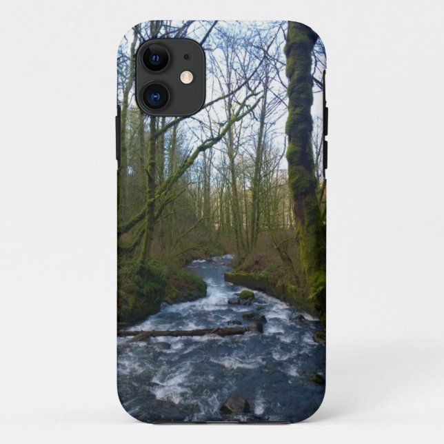 Funda De Case-Mate Para iPhone Escurrimiento desde las cataratas del velo de novi (Reverso)