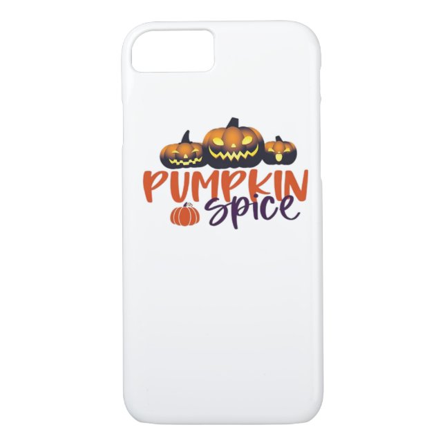 Funda De Case-Mate Para iPhone Esencial especias de calabaza (Reverso)