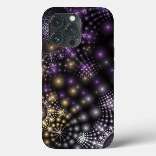 Funda Para iPhone 13 Pro Esfera fractal Arte Mandala Estuche Universe para
