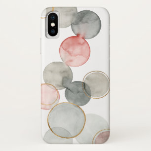 Funda Para iPhone X Esferas doradas