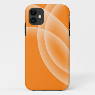Funda Para iPhone 11 Esferas superpuestas - Estuche para iPhone Naranja