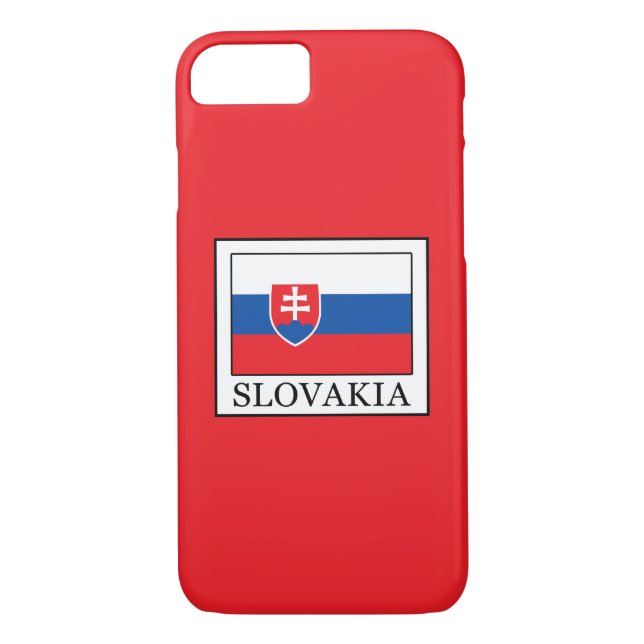 Funda De Case-Mate Para iPhone Eslovaquia (Reverso)