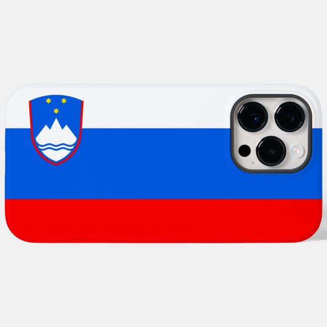 Funda De Case-Mate Para iPhone Eslovenia (Reverso  (Horizontal))