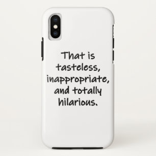 Funda Para iPhone X Eso es Insípido