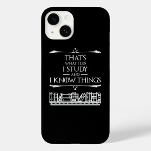 Funda Para iPhone 14 De Case-Mate Eso es lo que hago - Estudio y sé cosas